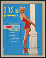 "3-D STAR PIN-UPS" MAGAZINE FEATURING MARILYN MONROE.