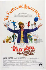 "WILLY WONKA AND THE CHOCOLATE FACTORY" MOVIE POSTER & PRESSBOOK.