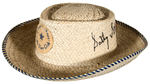 SALLY STARR SIGNED “EDWARDS SHOES SALLY STARR CLUB” COWGIRL HAT.