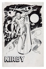 1975 SAN DIEGO COMIC-CON" SIGNED PROGRAM/JACK KIRBY 1987 SURPRISE BIRTHDAY PARTY BOOK WITH SKETCHES.