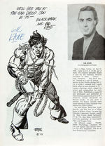 1975 SAN DIEGO COMIC-CON" SIGNED PROGRAM/JACK KIRBY 1987 SURPRISE BIRTHDAY PARTY BOOK WITH SKETCHES.