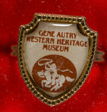 “GENE AUTRY WESTERN HERITAGE MUSEUM” RINGS ON ORIGINAL DISPLAY.