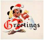 WALT DISNEY STUDIOS 1947 CHRISTMAS CARD.