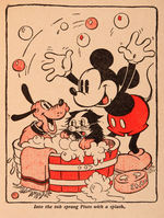 "MICKEY MOUSE AND PLUTO THE PUP" HARDCOVER WITH DUST JACKET.