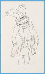 SILLY SYMPHONIES - MOTHER GOOSE GOES HOLLYWOOD PRODUCTION DRAWING FEATURING CAB CALLOWAY.