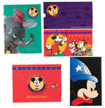 "OFFICIAL DISNEYANA CONVENTION" CATALOGUES/PRINT SET.