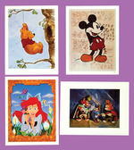 "OFFICIAL DISNEYANA CONVENTION" CATALOGUES/PRINT SET.