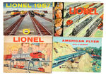 "LIONEL AMERICAN FLYER" AND RELATED CATALOGUE LOT.