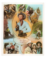 “KING OF THE COWBOYS ROY ROGERS” SIGNED POSTER.