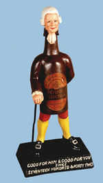 WHITBREAD "DOUBLE BROWN" ALE FIGURAL DISPLAY.