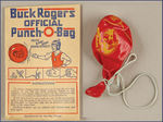 "BUCK ROGERS OFFICIAL PUNCH-O-BAG" BALLOON WITH ORIGINAL ENVELOPE.