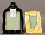 STAR WARS "C-3PO/DARTH VADER" CERAMIC PICTURE FRAMES BY SIGMA.