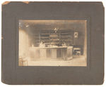 EARLY CUBAN CABINET PHOTOS/SOUVENIR BOOK/PENNANT EIGHT PIECE EPHEMERA LOT.