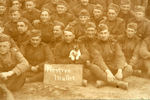 ARMY "RESERVE MALLET 1917-1919" LARGE MEMBER UNIT FRAMED VINTAGE PANORAMIC PHOTO.