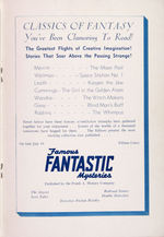 "WORLD SCIENCE FICTION CONVENTION" 1939 PROGRAM.