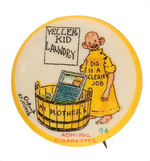 YELLOW KID RARE BUTTON #94.