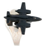 KELLOGG'S CORN FLAKES F-87 SUPER JET PLANE RING.