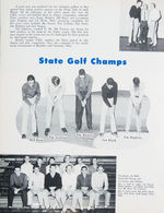 GOLF LEGEND JACK NICKLAUS 1956 HIGH SCHOOL YEARBOOK.