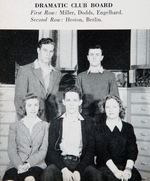 CHARLTON HESTON & ROCK HUDSON 1941 HIGH SCHOOL YEARBOOK.