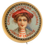 "CHICAGO DROVERS JOURNAL JUNIOR LEAGUE" BEAUTIFUL MULTICOLOR.