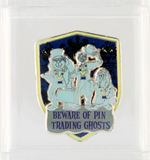 DLR PIN TRADING NIGHTS COLLECTION 2007 - "BEWARE OF PIN TRADING GHOSTS" PINPICS VF.