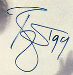 DAVID BOWIE SIGNED "SCARY MONSTERS" LP ALBUM COVER.