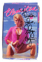 ADULT FILM STAR GINGER LYNN AUTOGRAPH LOT.