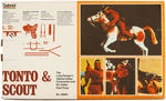 "TONTO & SCOUT" GABRIEL BOXED ACTION FIGURE SET.