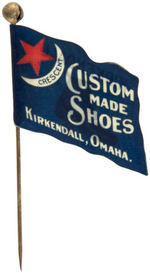 SHOE CELLULOID ADVERTISING NOVELTIES INCLUDING RARE BUSTER BROWN CELLULOID WHISTLE.