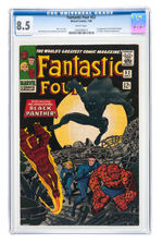 "FANTASTIC FOUR" #52 JULY 1966 CGC 8.5 VF+ (FIRST BLACK PANTHER).