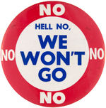 VIETNAM WAR GROUP OF SEVEN PROTEST BUTTONS CIRCA 1970.