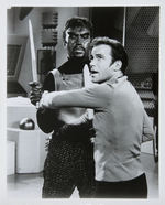 “STAR TREK” LOT OF 16 PUBLICITY STILLS FROM FIRST SYNDICATION RUN.