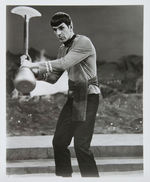 “STAR TREK” LOT OF 16 PUBLICITY STILLS FROM FIRST SYNDICATION RUN.