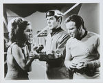 “STAR TREK” LOT OF 16 PUBLICITY STILLS FROM FIRST SYNDICATION RUN.