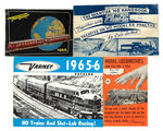 EXTENSIVE H-O TRAIN CATALOGUE LOT.