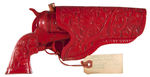 "PLAINSMAN" MARX FACTORY PROTOTYPE WATER PISTOL & HOLSTER.