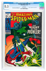 THE AMAZING SPIDER-MAN CGC LOT OF THREE.