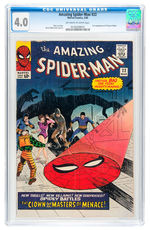 THE AMAZING SPIDER-MAN CGC LOT OF THREE.