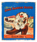 "OFFICIAL LONE RANGER BOOTS/ENDICOTT JOHNSON" BOXED.