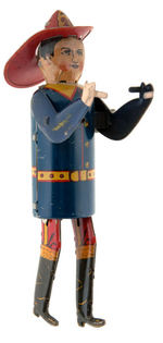 MARX "THE CLIMBING FIREMAN" WIND-UP TOY.