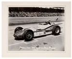 INDIANAPOLIS 500 PRIZE PHOTOS WITH CONTEST LETTER.