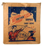 "CAPTAIN SPACE" CANDY BOX SHIPPING CARTON.