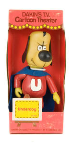 "UNDERDOG/DAKIN'S TV CARTOON THEATER" FIGURE IN BOX.