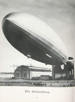 "AIR SHIPS TRANS ATLANTIC TRANSPORTATION" SUMMER 1936 HINDENBURG SOUVENIR BOOK.