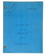 LONE RANGER TV SCRIPT "OUTLAW'S SON" WITH STAR PHOTO.