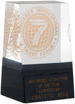 THE GRATEFUL DEAD "BILLBOARD'S INTERNATIONAL TALENT FORUM" AWARD.