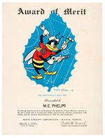 WALT DISNEY STUDIO-DESIGNED AIRCRAFT INSIGNIA TRIO.