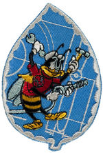 WALT DISNEY STUDIO-DESIGNED AIRCRAFT INSIGNIA TRIO.