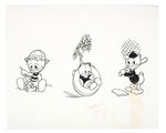 EXTENSIVE GROUP OF ORIGINAL ART DESIGNS FOR DISNEY FLOPPY HATS SERIES.