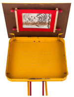 “HOWDY DOODY PLAY TABLE” COMPLETE DESK SET BY IDEAL.